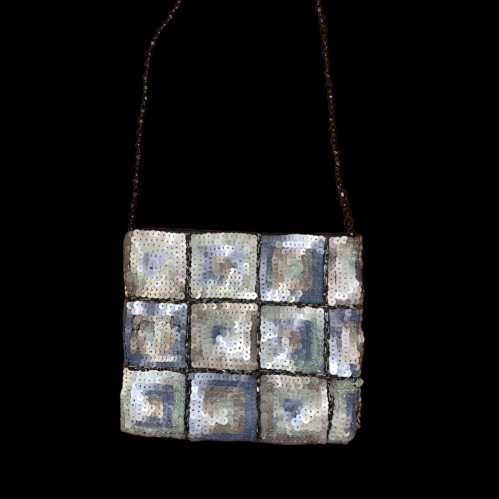 Monya sequin shoulder bag